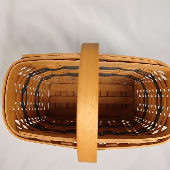 Longaberger Bread Milk Basket JW Collection Miniature 2000 Edition - Picture 4 of 8
